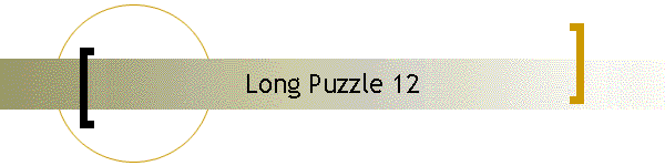 Long Puzzle 12