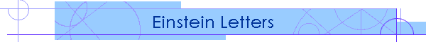 Einstein Letters