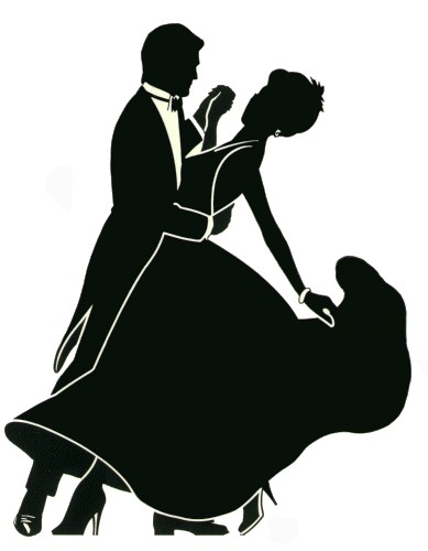 ballroom dance clipart silhouettes - photo #19