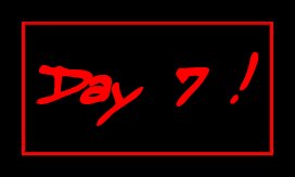 click here for Day 7