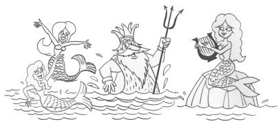 Marty sees the Mermaids !