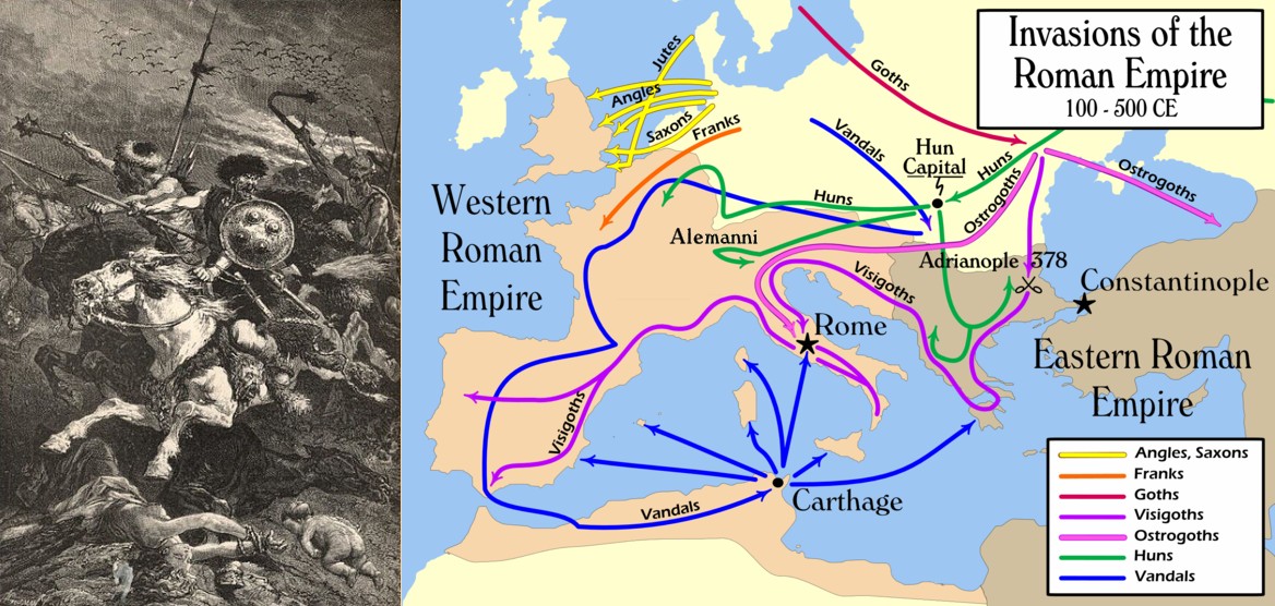germanic invasions of the roman empire