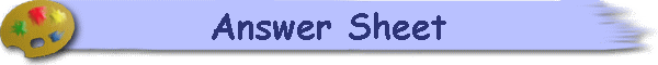Answer Sheet