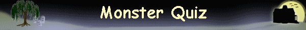 Monster Quiz