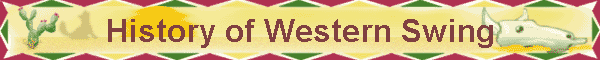 History of Western Swing
