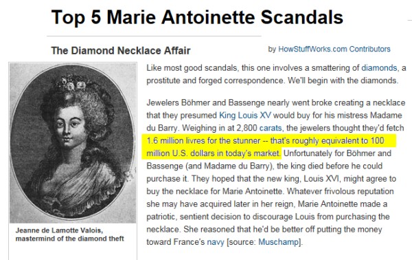 Top 5 Marie Antoinette Scandals